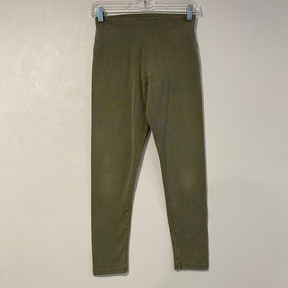 Aerie Chill Play Move Olive Leggings Women’s Medium | High Rise Soft Activewear
